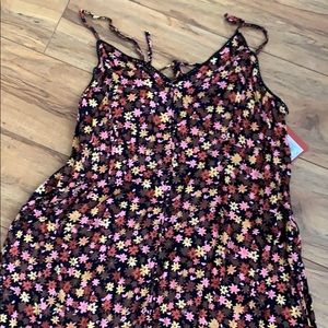 NWT Mossimo Multi Color Floral Maxi Dress